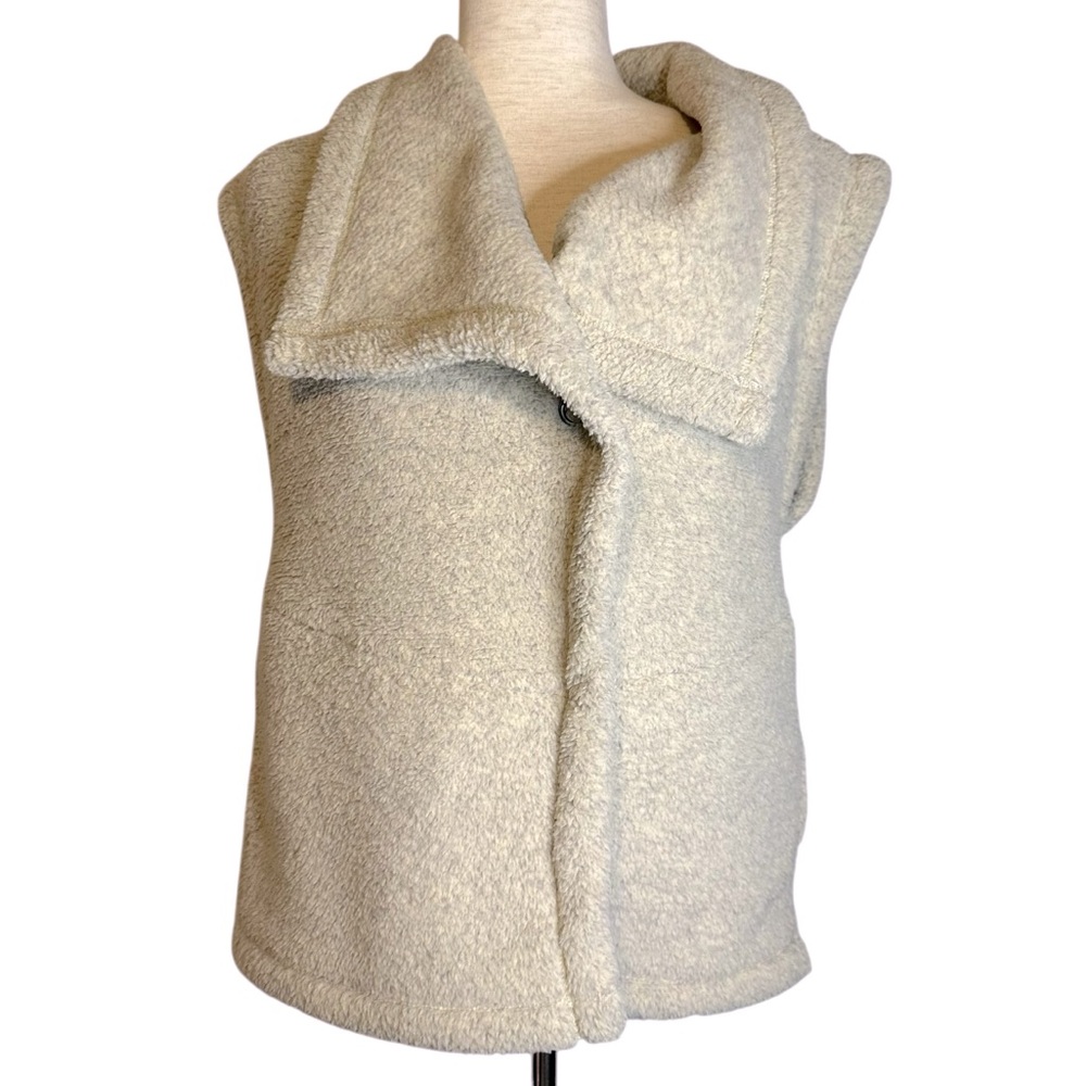 Lucy Hatha Sherpa Vest Large Cozy Teddy Bear‎ Warm Outdoors